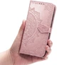 Чехол Vintage для Huawei Y6S 2019 книжка кожа PU с визитницей розовое золото - изображение 8