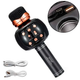 Микрофон караоке DM Karaoke WS 2911 Черный - изображение 4