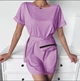 Fashions • Летнее платье с сумочкой Амбер Fashions 50-52 лиловый (9410-фг) - изображение 1
