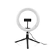 Держатель Lesko Y-100 Tripod кольцевая лампа 26 см с треногой светодиодная (F_4636-14434) - изображение 7