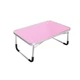 Складной столик Lesko LY-005 Pink для ноутбука раскладной в кровать 60*40 см - изображение 5