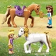 Zestaw klocków LEGO Disney Princess Królewskie stajnie Belli i Roszpunki 239 elementów (43195) - obraz 5