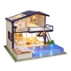 3D Румбокс кукольный дом DIY Cute Room A-066-A Вилла с бассейном детский конструктор - зображення 2