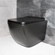 Унитаз подвесной DUSEL CUBIS Black Matt DWHT10201030RВ с сиденьем Slim Soft-Close - изображение 14