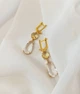 Серьги с фианитами Ksenija Vitali Golden Drop SB-00025 - изображение 5