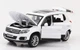 Модель легкового автомобіля Volkswagen Tiguan 1:32 з шістьма дверима білого кольору - зображення 1