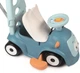 Машина для катання малюка Smoby Toys Маестро 3 в 1 зі звуковими ефектами блакитна (720304) - зображення 6