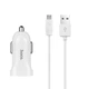 Зарядне автомобільне HOCO Z2 (1USB 1.5A) Micro USB Білий - изображение 1
