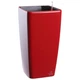 Умный вазон Plastkon Quadrato Flower Lover 18х34 см красный 41116651 - изображение 1