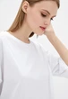 Футболка Solo оверсайз короткий рукав One Size Белый Wm1484 - изображение 3