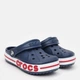 Детские кроксы-сабо для мальчика Crocs Kids Jibbitz Bayaband Clog 205100-410 25-26 (C9) Синие (887350618938) - изображение 2