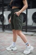 Шорти Without Without Basic Khaki Woman S Зеленый (8048077) - изображение 1