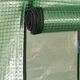 Садова теплиця Shumee 50 см² 100x50x190 см сталева конструкція зелена 48168 - изображение 2