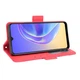 Чехол-книжка с кармашками Deexe Wallet Stand для VIVO V21e - Red - изображение 5