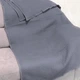 Простирадло-покривало вафельне GM TEXTILE 200х220см 280г/м2 (Сірий) - зображення 2