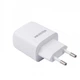 Мережевий зарядний пристрій Maxxter (1USBх3А) QC3.0 White (WC-PD-CtL-01) + кабель Lightning - изображение 2