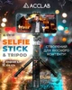 Селфі-монопод AccLab AL-ST01BT Black (1283126511547) - зображення 3