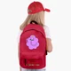 Рюкзак детский Время приключений Принцесса пупырка (Adventure Time Lumpy Space Princess) (9263-1578) 17 л Красный - изображение 1