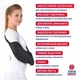 Бандаж для руки поддерживающий Торос-Груп Тип-610 размер 3 Black (4820114081841) - изображение 3