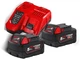 Энергокомплект Milwaukee M18 NRG-502 (Зарядное устройство для инструмента + 2 Аккумулятора для инструмента M18 B5 (5 А*ч) + 1 Аккумулятор для инструмента M12 B2 (2 А*ч) (4933459217) - изображение 2