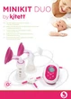 Молоковідсмоктувач електричний на дві залози DTF Medical Kitett® MINIKIT DUO 24 L - изображение 2