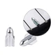 Ковпачки на ніпель для скутера, велосипеда, мотоцикла Alitek Ракета Silver, 2 шт (67325-2) - зображення 1