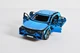Деревянная машинка 3DBRT конструктор авто Хетчбек RN4, 3D пазл 175 деталей Синий - изображение 1