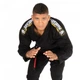 Кімоно для Бразильського Джіу-Джитсу Tatami Fightwear Nova Absolute Чорне (А3) - зображення 6