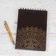 Деревянный блокнот VANZA Mandala 2 - изображение 1