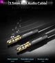 Кабель Vention Audio 3.5 мм M - 3.5 мм M 2 м Black (65780918/P350AC200-B-M) - зображення 5