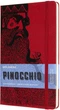 Записная книга Moleskine Pinocchio 13 х 21 см 240 страниц без линовки Красная (8056420853674) - изображение 1