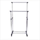 Стойка для одежды и обуви телескопическая двойная Double Pole Clothes Horse Plus удобная и вместительная - изображение 2