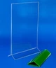 Менюхолдер А4 PlasticMarket вертикальный, "Y" образный, цветное основание (MH-11) - изображение 2