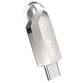 Флешка HOCO USB3.0 Type-C OTG UD8 16GB, срібляста - изображение 1