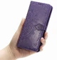 Чехол Vintage для Samsung A10s 2019 / A107F книжка с визитницей кожа PU фиолетовый - изображение 7