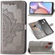 Чехол Vintage для Samsung A10s 2019 / A107F книжка с визитницей кожа PU серый - изображение 1