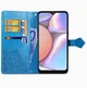 Чехол Vintage для Samsung A10s 2019 / A107F книжка с визитницей кожа PU голубой - изображение 4