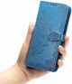 Чехол Vintage для Samsung A10s 2019 / A107F книжка с визитницей кожа PU голубой - изображение 6