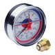 Термо-манометр аксиальный (KOER KM.812A) (0-10 bar), D=80мм, 1/2'' (KR0219) - изображение 1