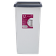 Ведро для мусора 12 л пластиковое MVM BIN-02 12L GRAY - изображение 14