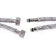 Шланг для підключення змішувача ZERIX ZX1571 зв-вн M10(LONG)x1/2" 30 см нержавіюче обплетення ZX1571 (пара) - зображення 2