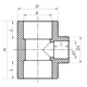 Тройник редукционный 90x40x90 PPR KOER K0223.PRO (KP2588) - изображение 2