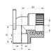 Угол установочный ВР Koer 20x1/2F PPR K0123.Pro KP0147 - изображение 2