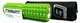Массажный ролик EasyFit 45x13 см mod.2.2 салатовый (роллер, валик, цилиндр для МФР и йоги, массажер для спины, ног, рук, шеи) EF-SC2.2-GN - изображение 1