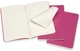 Набор записных книг Moleskine Cahier 9 x 14 см 3 шт по 64 страницы в линейку Розовый (8058647629643) - изображение 2