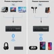Bluetooth адаптер BT ZF-360A аудіо приймач передавач Bluetooth 5.0 - зображення 9