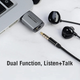 Внешняя звуковая карта USB Vention CDLH0, 2 в 1, стереофоническая, 2.1, OMTP & CTIA (поддерживает все ОС) - изображение 4