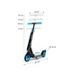 Двухколёсный самокат для взрослых Scooter 2028 Blue большой подростковый - изображение 7