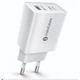 Зарядное устройство MakeFuture 42W Type-C PD + USB QC3.0 White (MCW-322PWH) - изображение 1