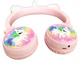 Бездротові дитячі навушники з вушками "Unicorn" KR-8600 PINK - зображення 7
